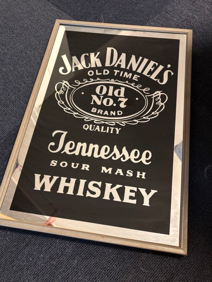 ジャックダニエル パブミラー アメリカン雑貨 アンティーク 鏡 看板