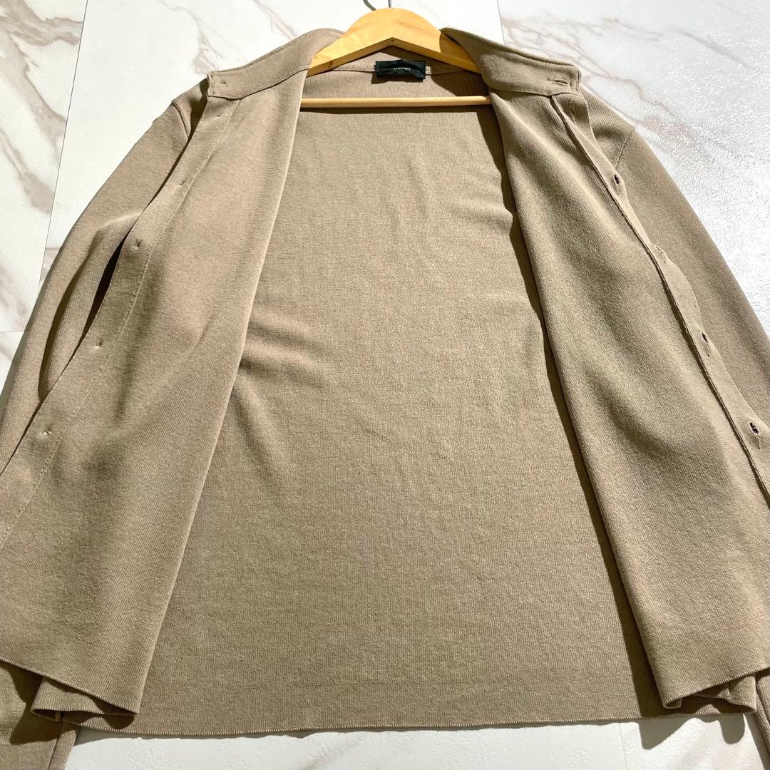 極美品✨ ザノーネ カーディガン 長袖 ニット セーター ウール ブラウン系