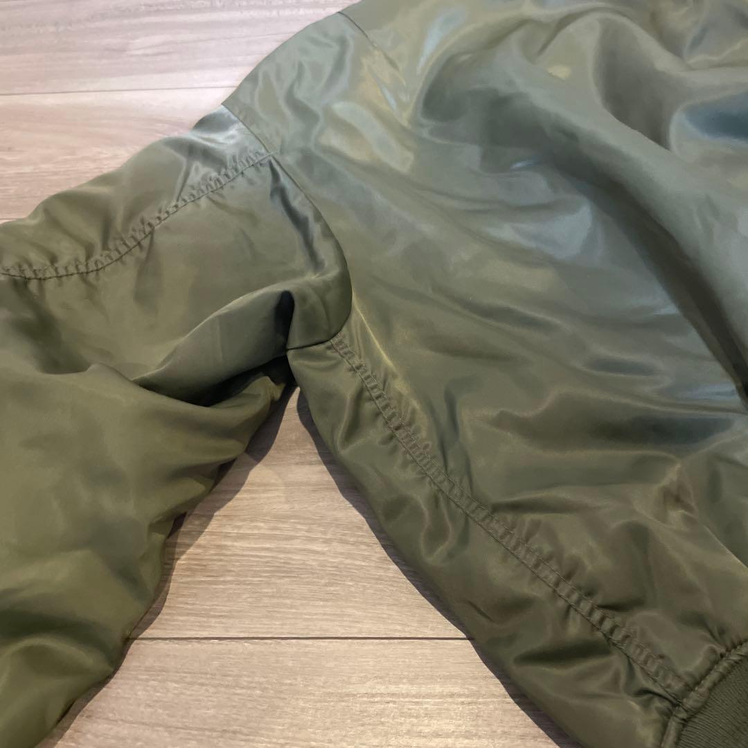 90S OFFROAD MA-1 フライトジャケット 短丈 サイズM