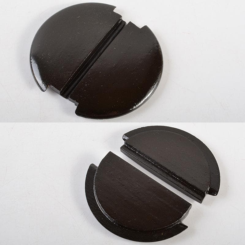 茶道具　京焼　手塚祥堂造　黄交趾　手桶茶入　共箱　M　R5787