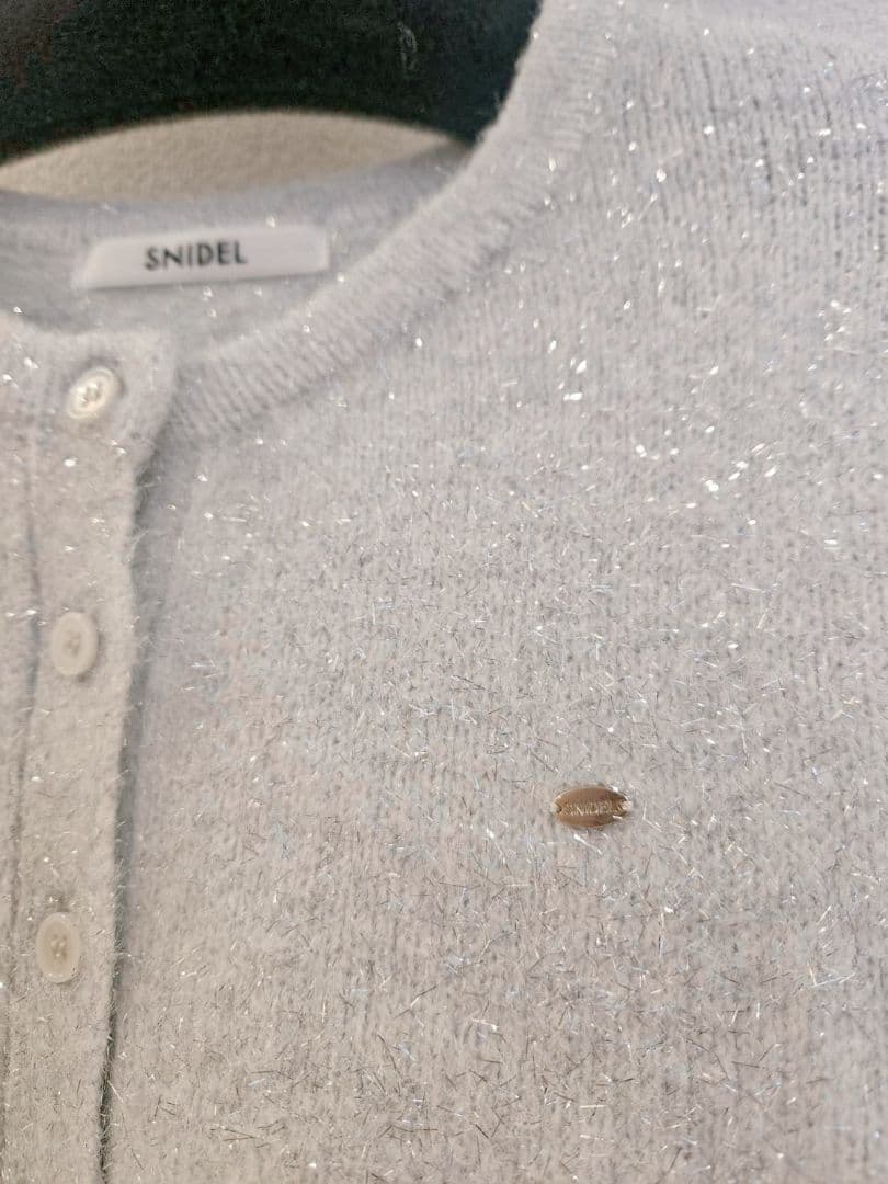 【2025AW今季新作】リボンモチーフカーディガン SNIDEL