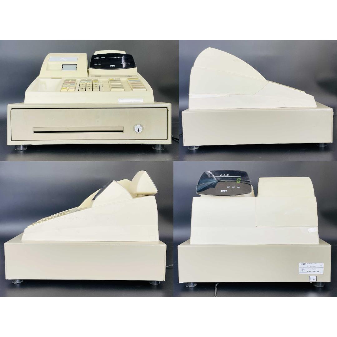 TEC 電子レジスター 背面液晶付 AR-250 店舗用品 【動作確認済み】
