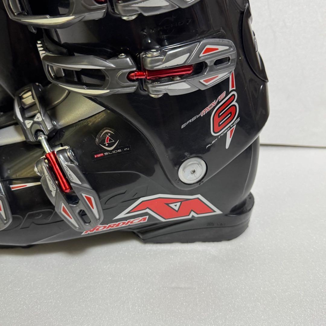 26cm26.5cm スキーブーツNordica 男性 黒/シルバー305mm