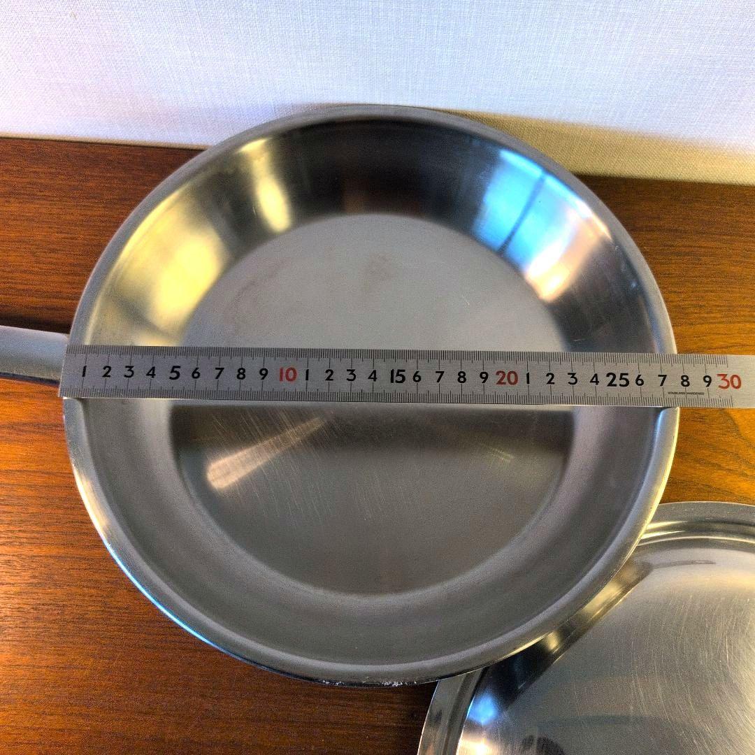 スイス製　スプリング社　クリスタル　フライパン　ソテーパン　口径外寸28cm