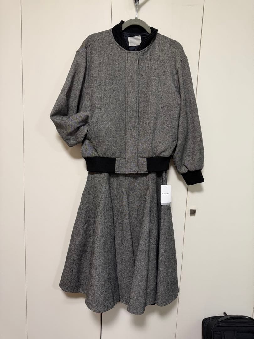 IÉNA ボンバージャケット・スカート　セットアップ