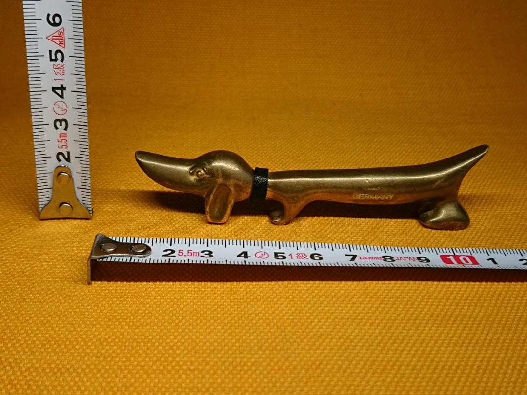 ビンテージ　犬　銅製　ドイツ　置物　インテリア　工芸品　美術品　A2711