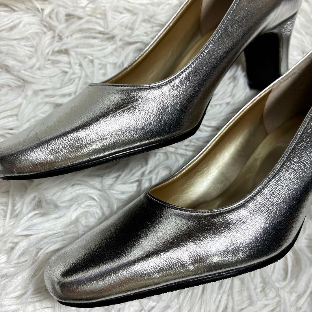 エメ 演奏会用シューズ パンプス シルバー コンサート用 AIMER