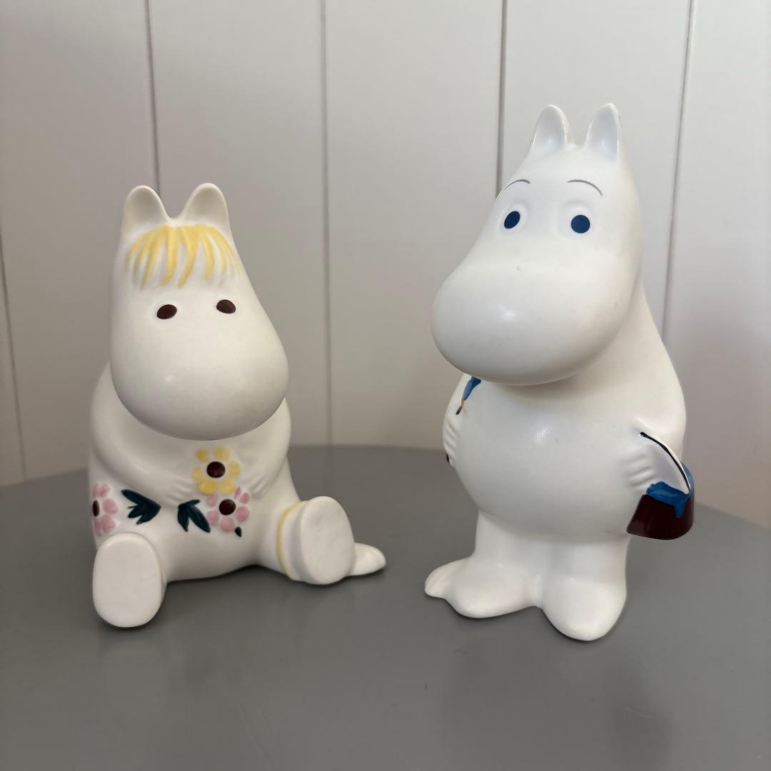 ムーミン 置物 2体セット