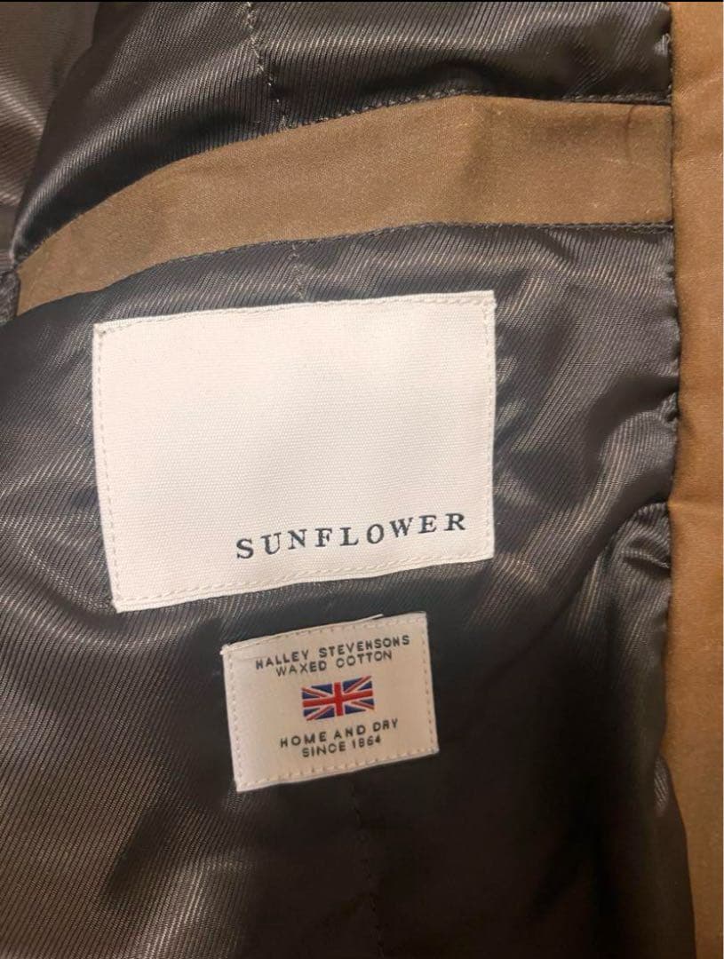 定価約11万円！新品　完売　SUNFLOWER Waxed Coat イギリス製