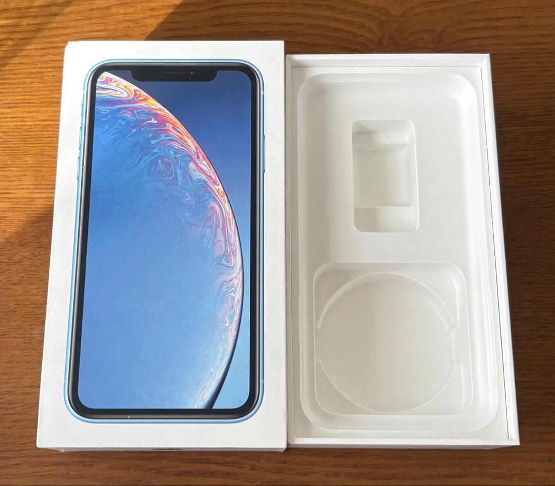美品 Apple iPhone XR 青256g
