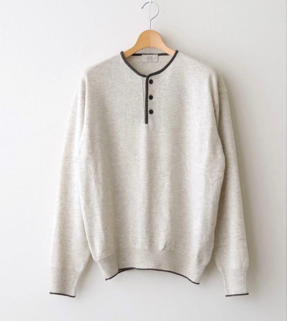 トップス 25AWNikKi ESSENTIAL Cashmere Henleyneck