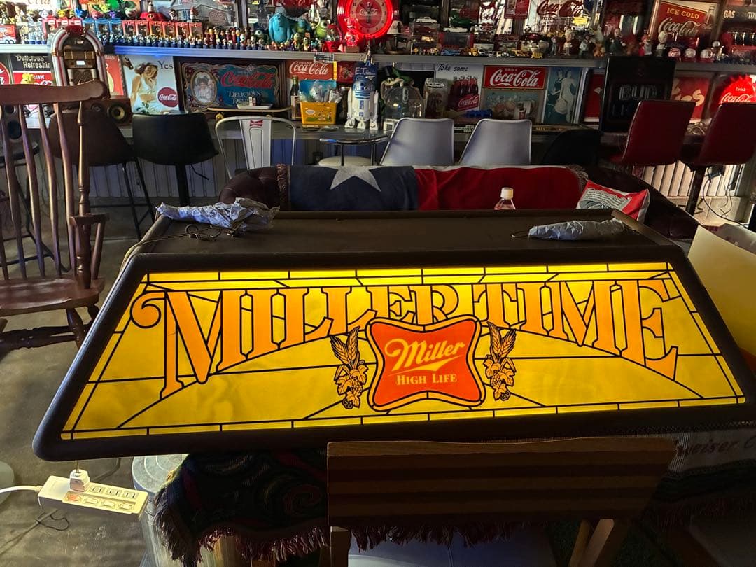 Miller beer プールランプ