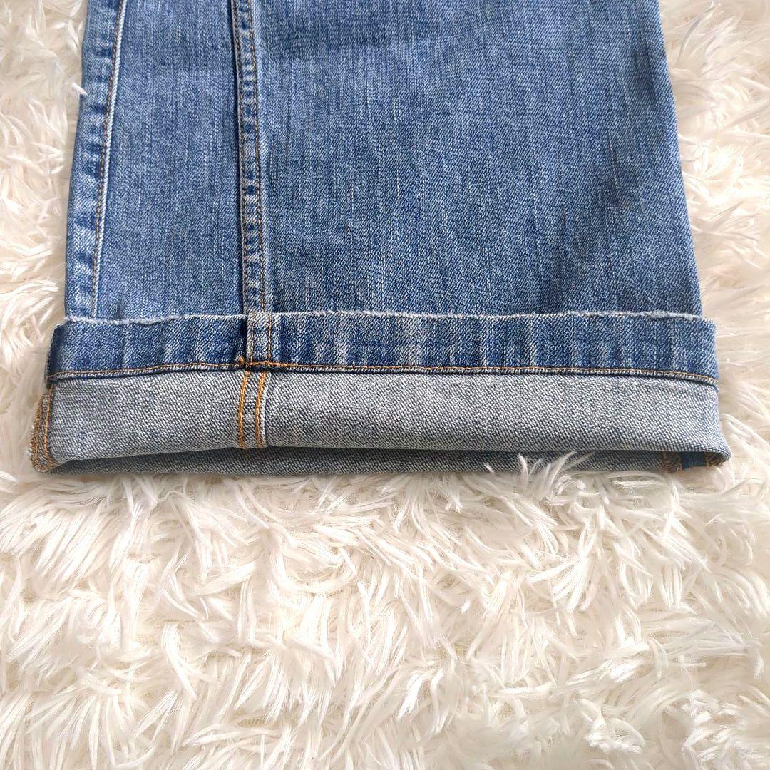 美品 大きいサイズ✨ RED CARD 23区 デニムワイドパンツ 44 近年