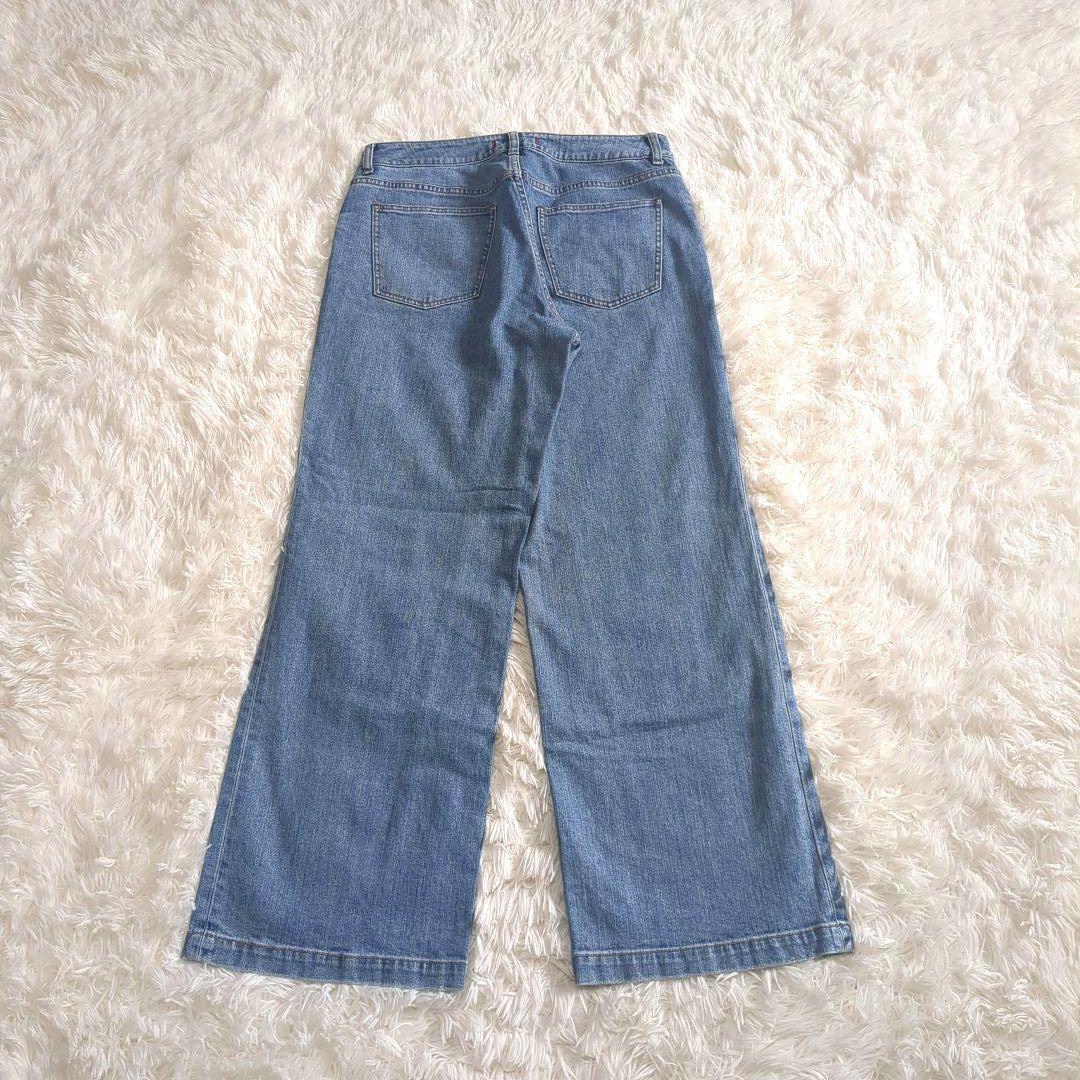 美品 大きいサイズ✨ RED CARD 23区 デニムワイドパンツ 44 近年