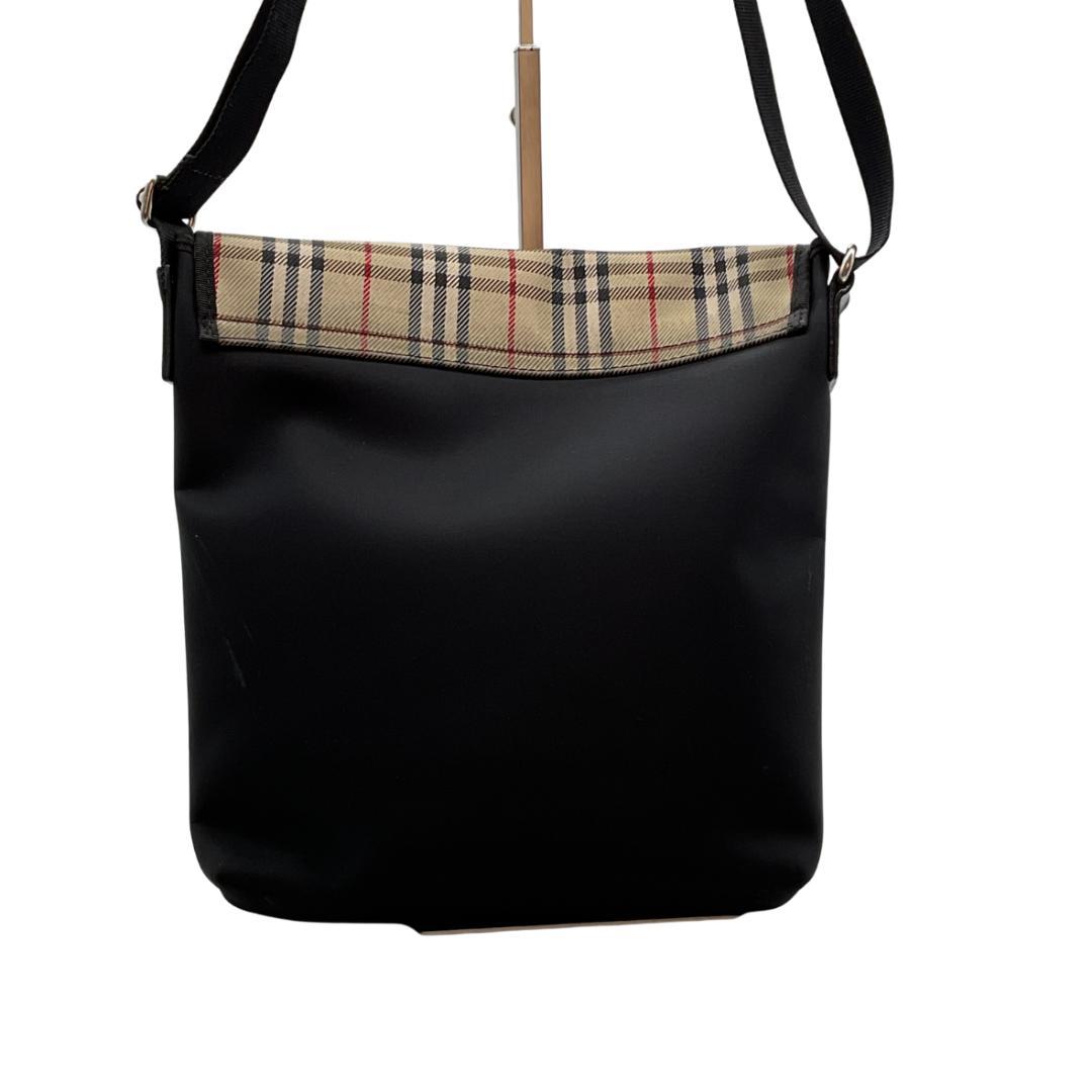 【レア】Burberry バーバリーメッセンジャーバッグ ノバチェック柄