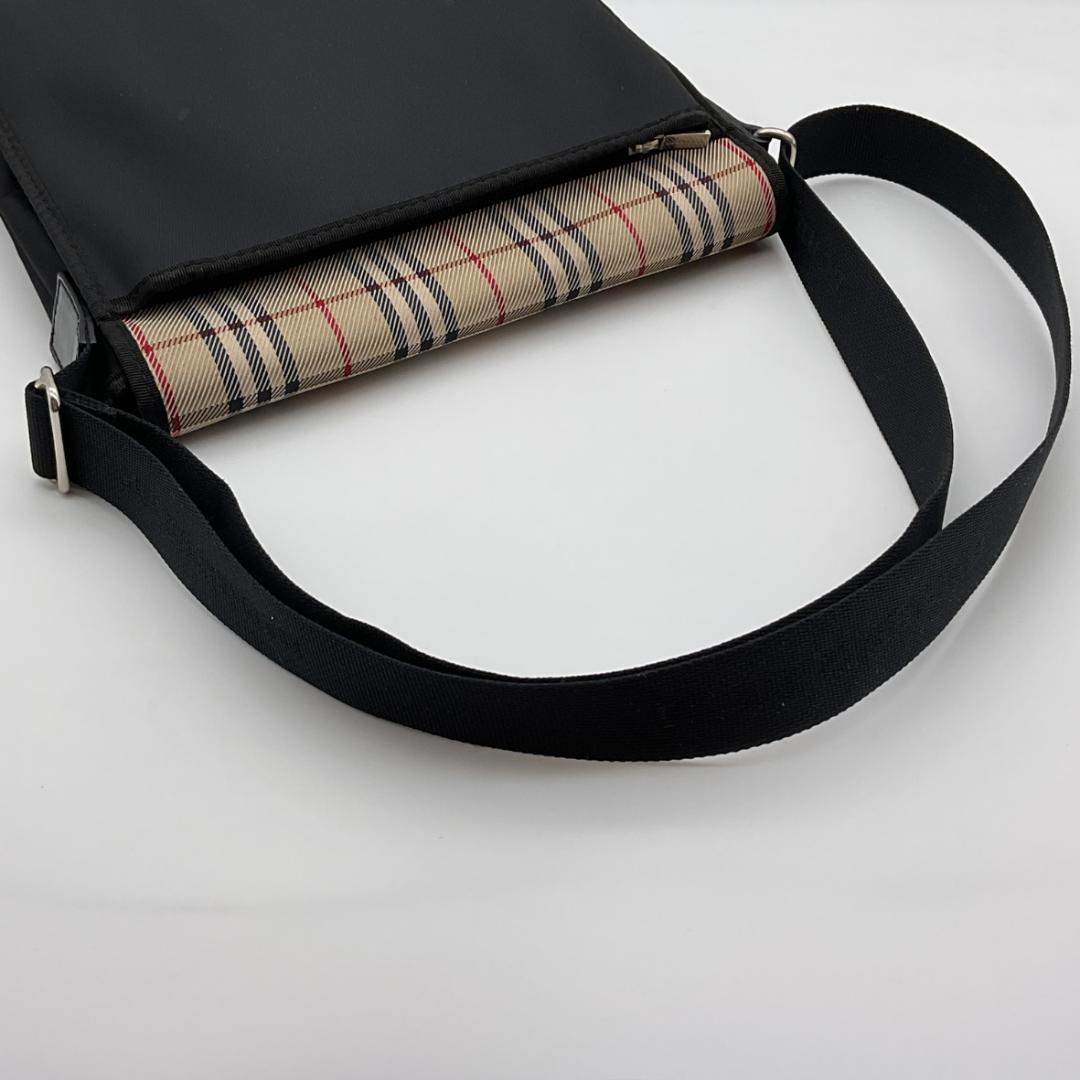 【レア】Burberry バーバリーメッセンジャーバッグ ノバチェック柄
