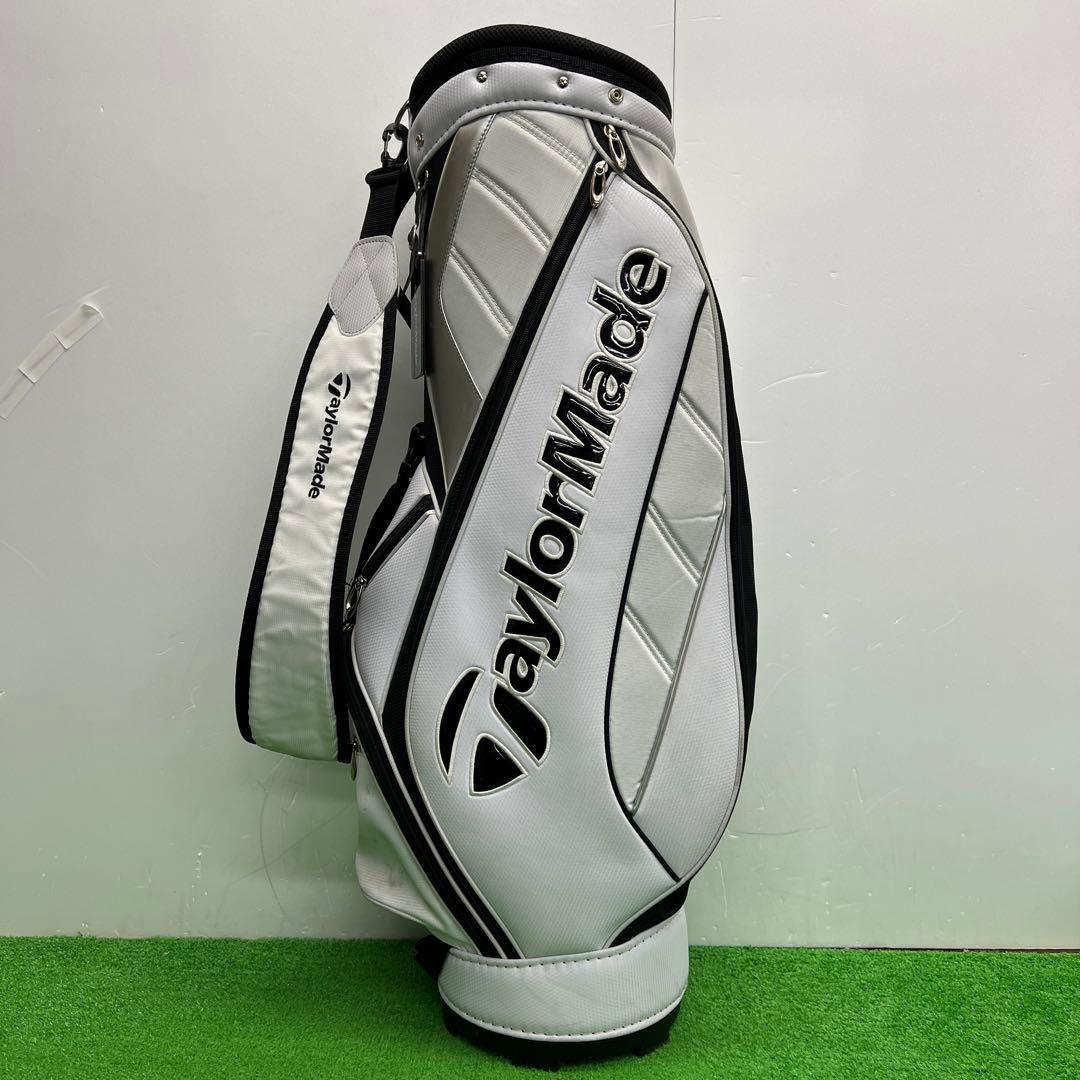 テーラーメイド　TaylorMade　キャディバッグ　ゴルフバック　8インチ　白