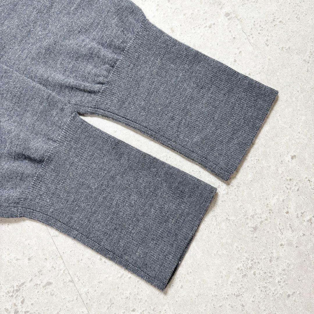 美品★　カレンソロジー　ファインウールクルーニットプルオーバー　グレー