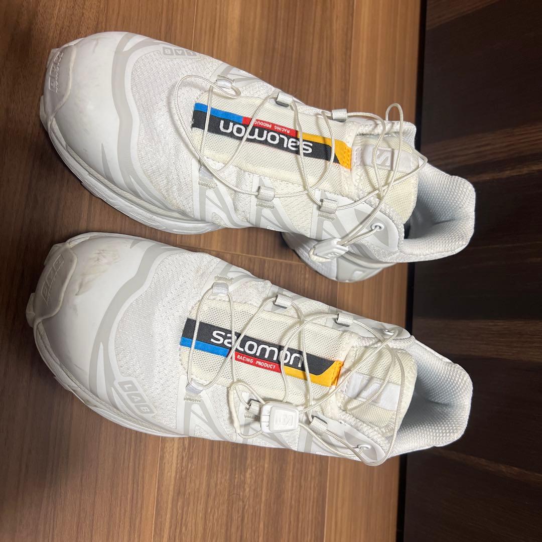 Salomon XT6ホワイトスニーカー
