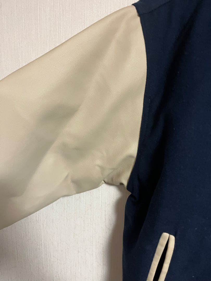 た*や様 新品　SUNTORY BOSS ボスジャン　ジャケット　刺繍　レザー