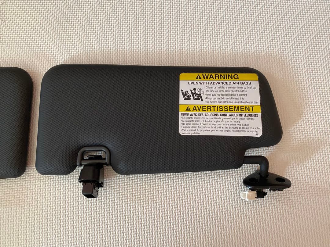 スバルWRX VB系 北米 サンバイザー 左右セット