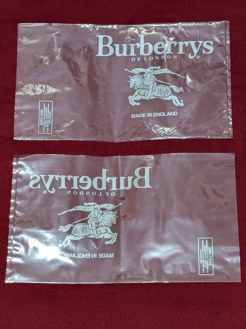 バーバリー/グレー・ショール、ストール、マフラー×ノバチェックマフラー・ロゴ袋付