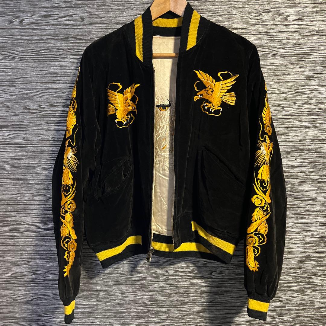 必ず購入前コメント下さい！シーズン前大幅値下！50's ビンテージレア金刺繍別珍