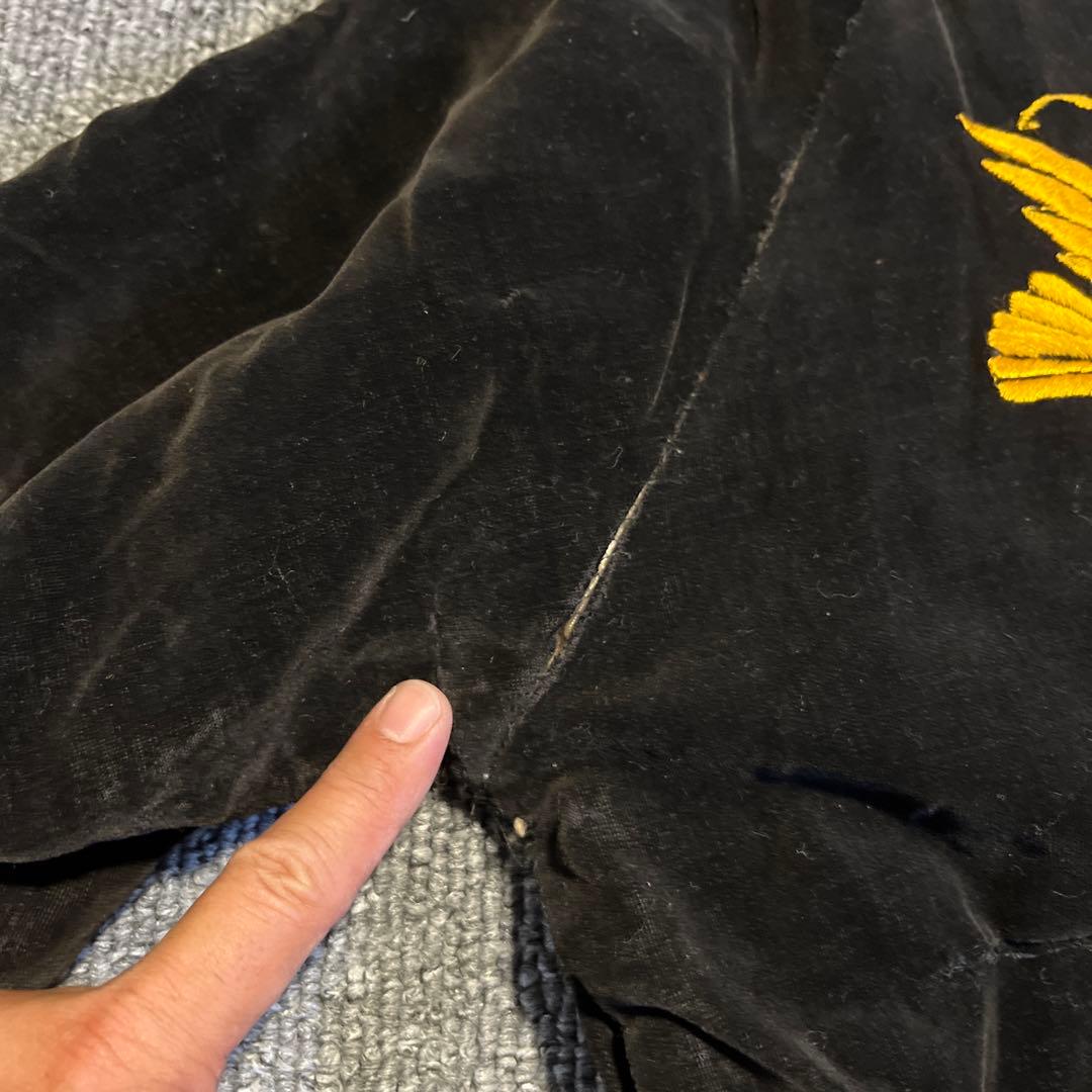 必ず購入前コメント下さい！シーズン前大幅値下！50's ビンテージレア金刺繍別珍