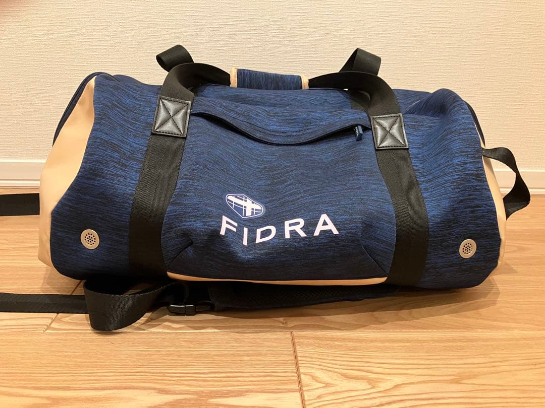 ゴルフ用　FIDRA ダッフルバッグ ネイビー/ベージュ