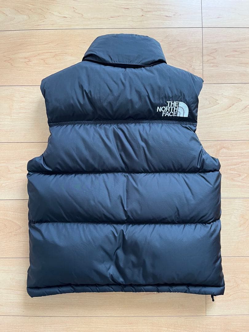 美品THE NORTH FACE Nuptse Vest ダウンベスト ブラック