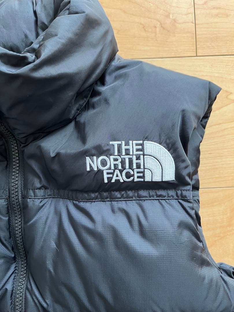 美品THE NORTH FACE Nuptse Vest ダウンベスト ブラック