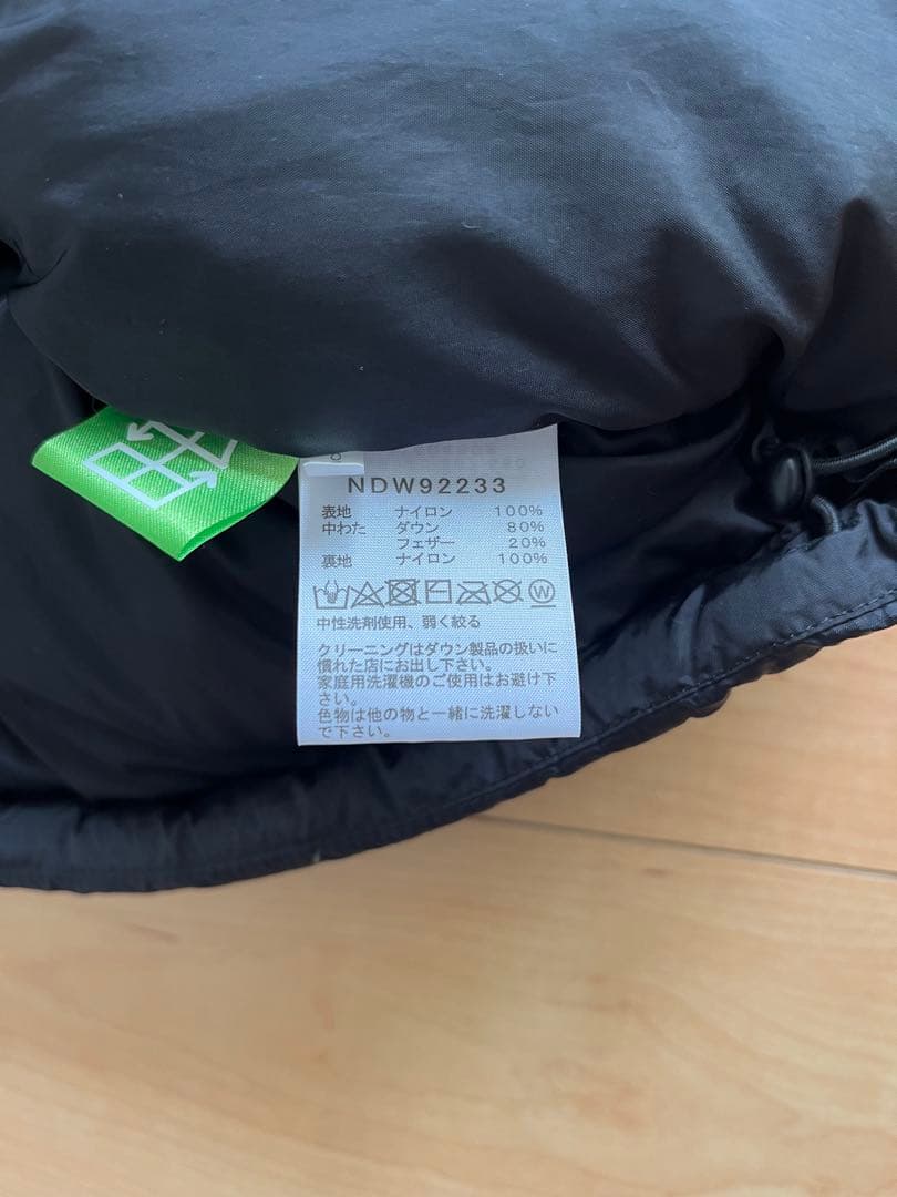 美品THE NORTH FACE Nuptse Vest ダウンベスト ブラック