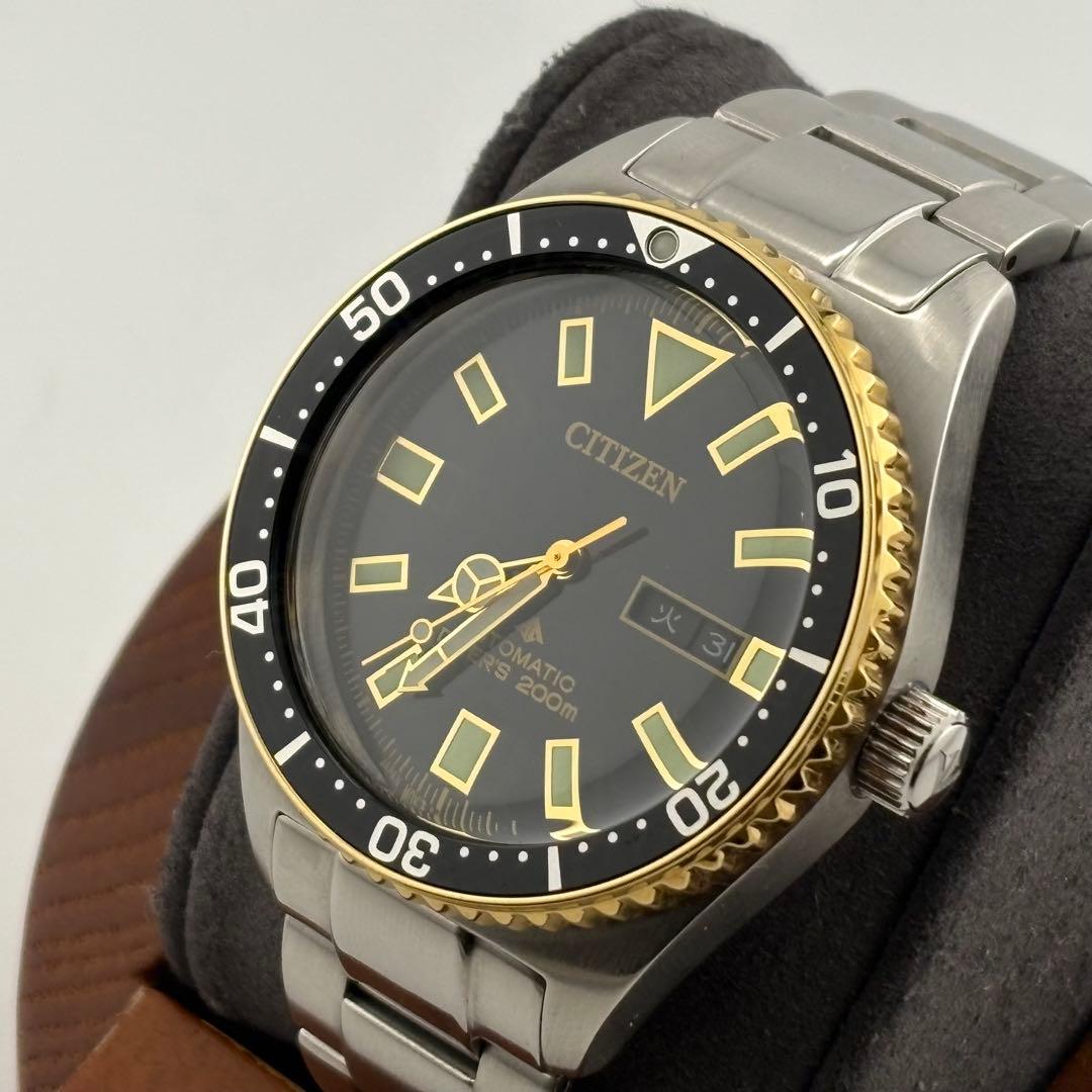 【希少】シチズン　プロマスター　自動巻　NY0125-83E コンビ