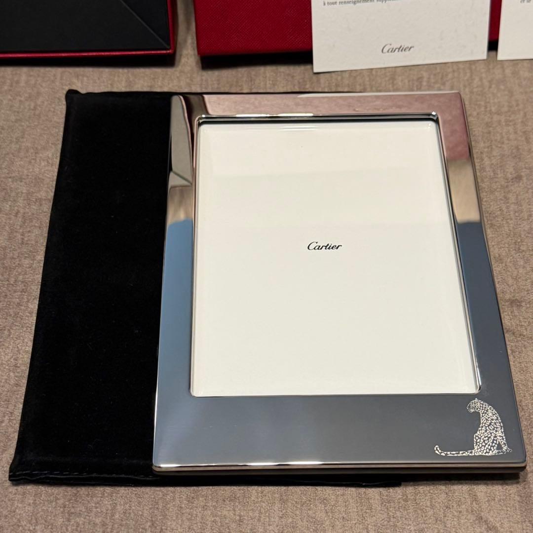 希少・非売品】Cartier カルティエ フォトフレーム 正規付属品完備