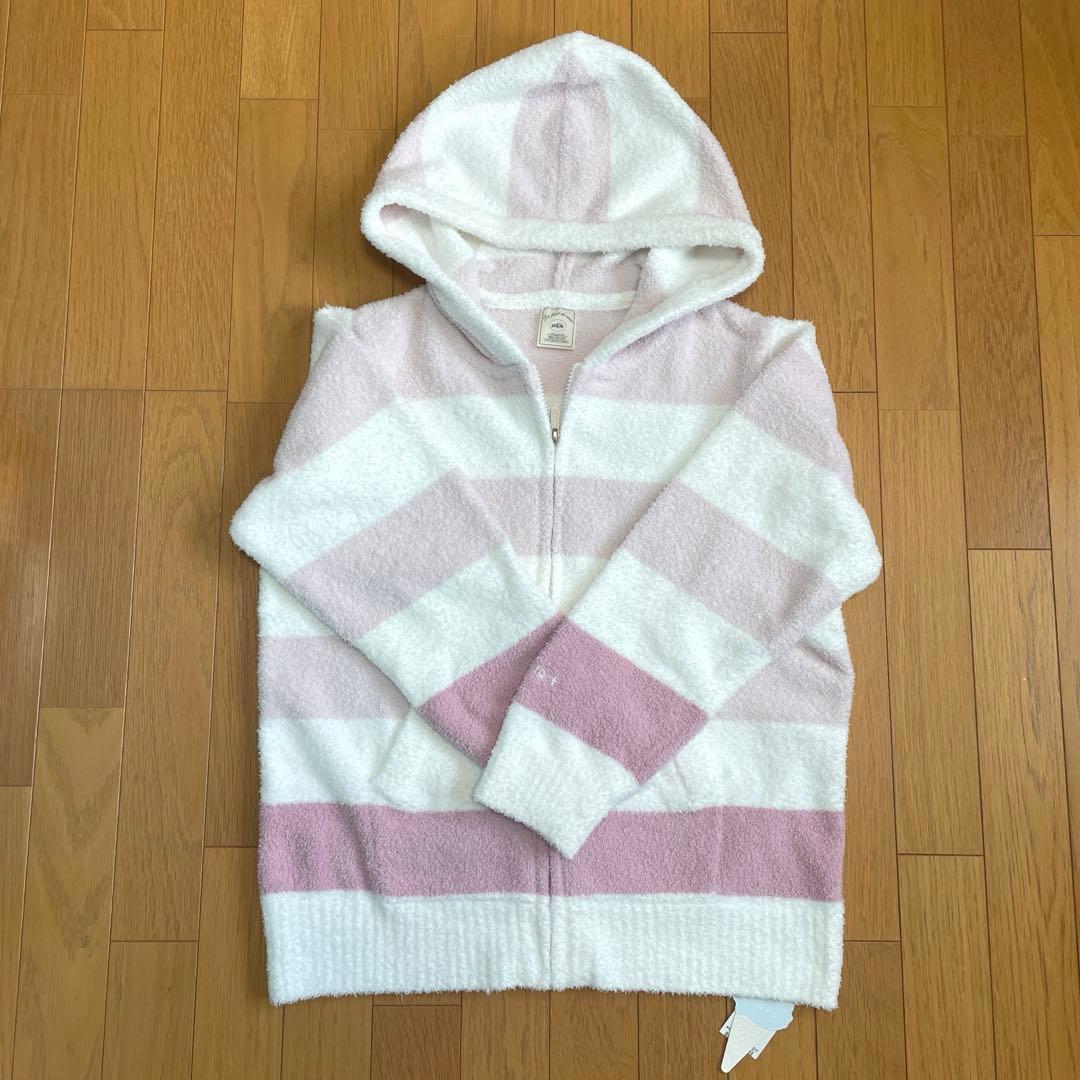 新品　ジェラートピケ　ルームウェア　上下セット パーカ＆ロングパンツ　ピンク
