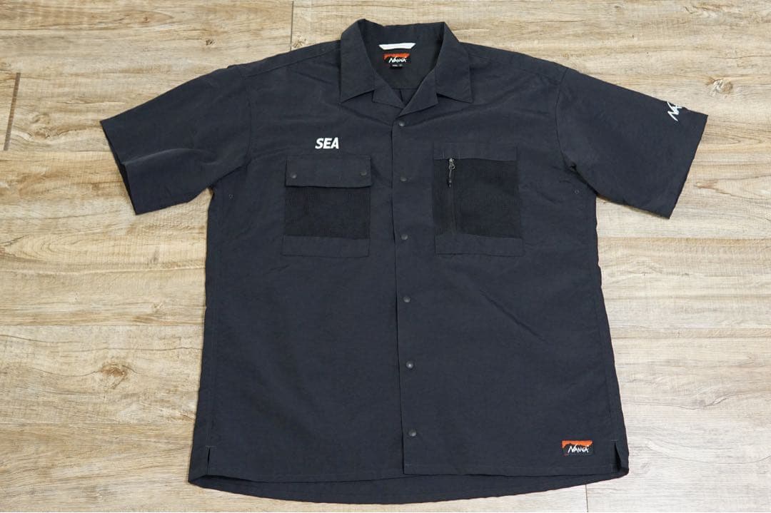 NANGA × WIND AND SEA ナンガ　ウィンダンシー　XL ブラック