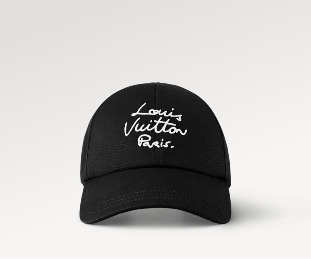 直営店 正規品 LOUIS VUITTONルイ・ヴィトンキャップ・LVスクリプト