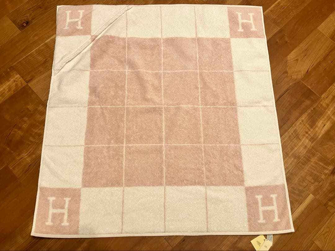 HERMES アヴァロン ベビー バスラップ おくるみ タオル ブランケット
