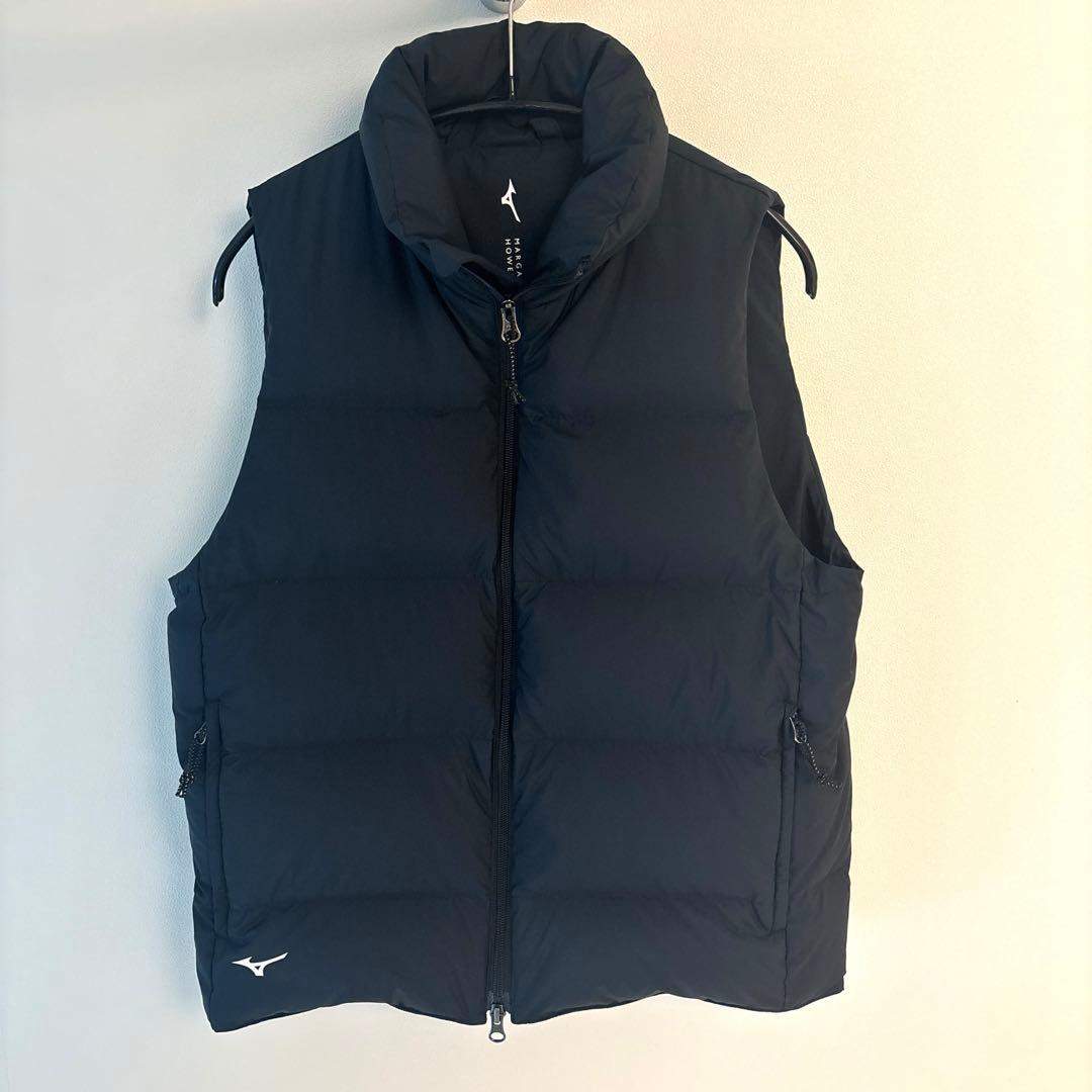 2024AW ミズノ マーガレットハウエル ダウン ベスト ブラック