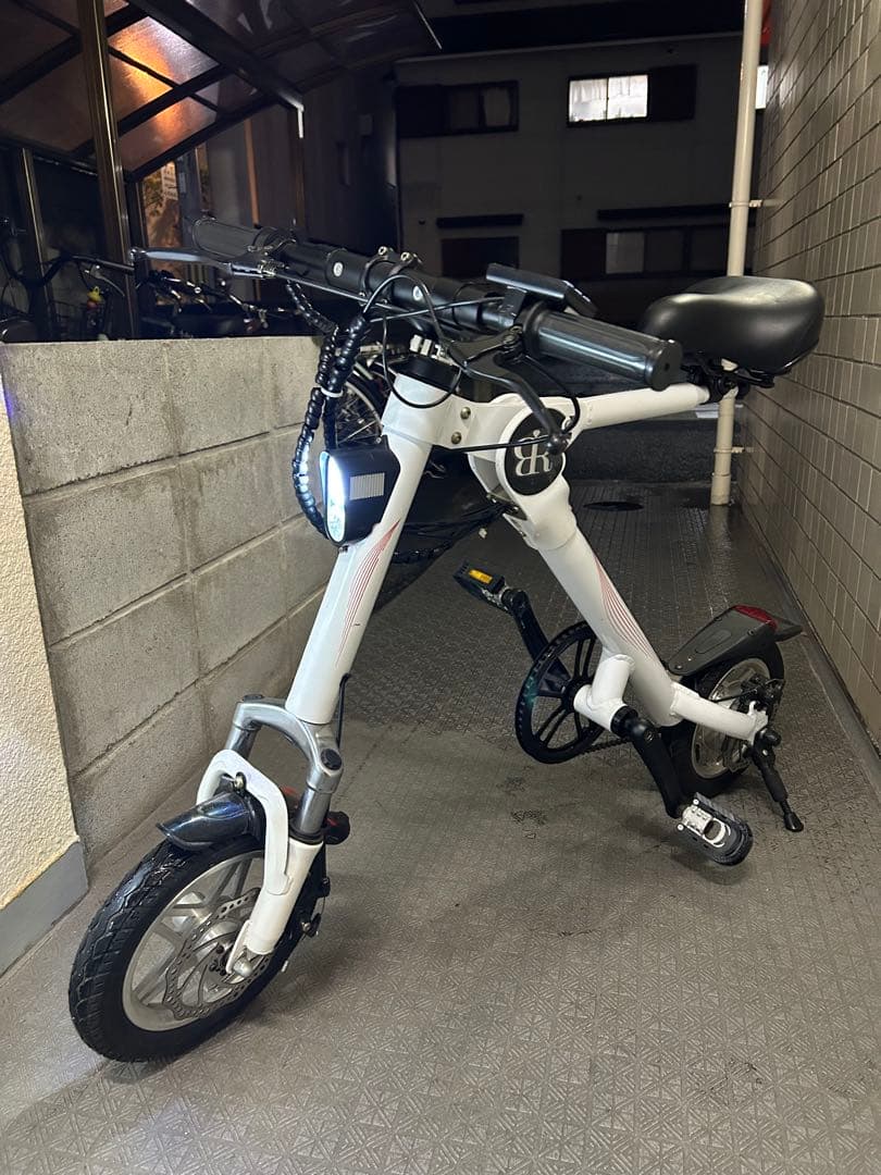 折りたたみ電動アシスト自転車 BORNTORUN GX 折畳 アシスト弱いです。