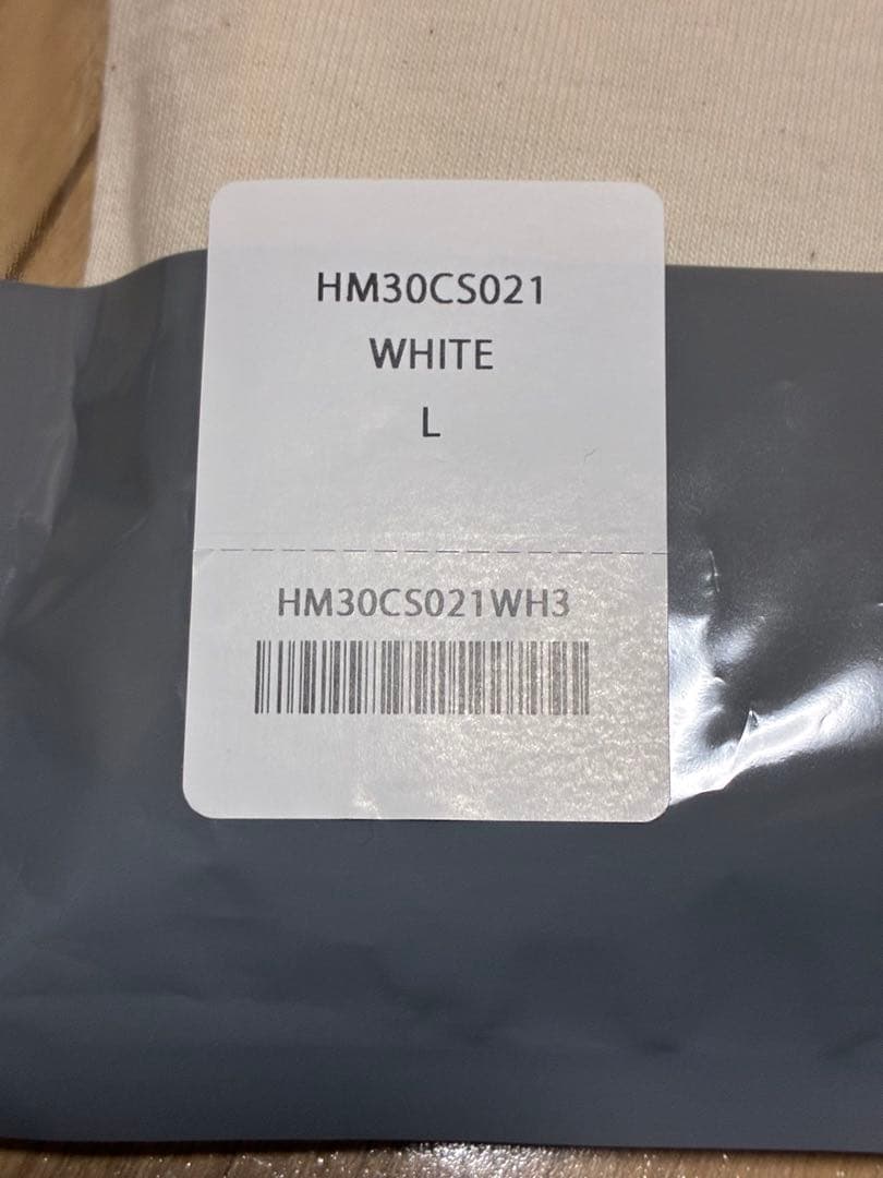 トップス HUMAN MADE Henley Neck L/S T-Shirt White