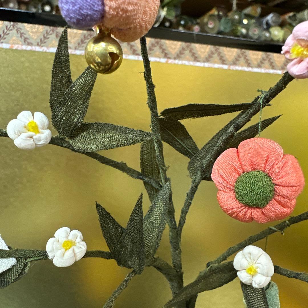 新品！正絹　雛飾り　さげ雛　ひな祭り　ひな　吊るし雛