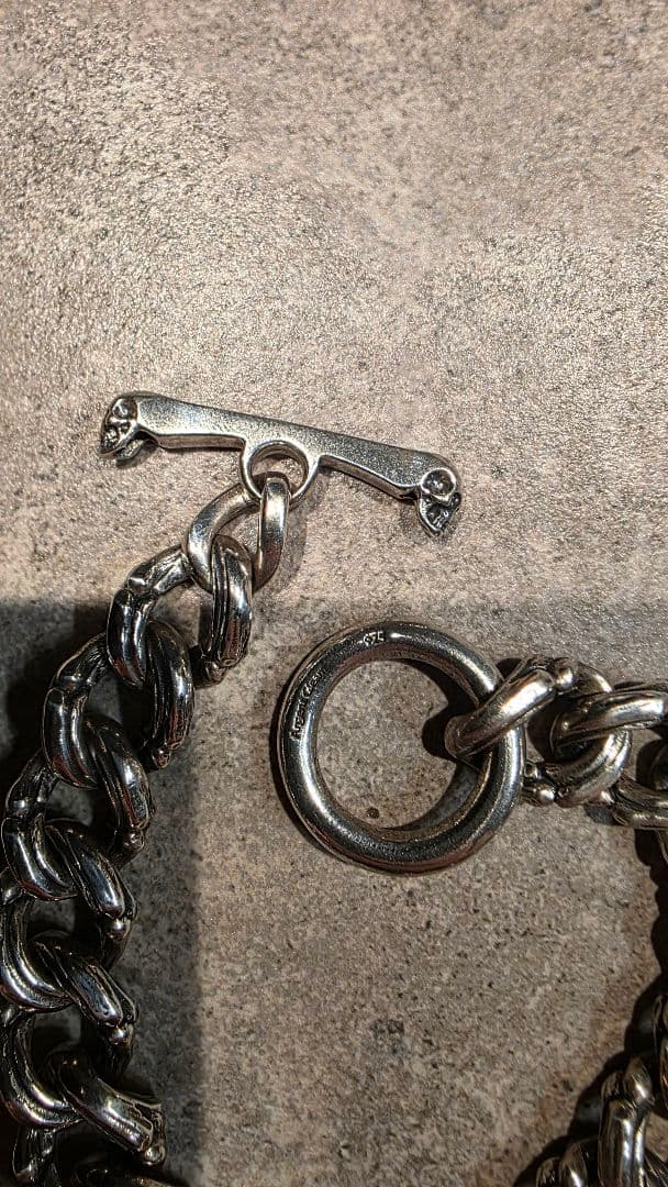 Argent Gleam　SKULL & BONES Bracelet
