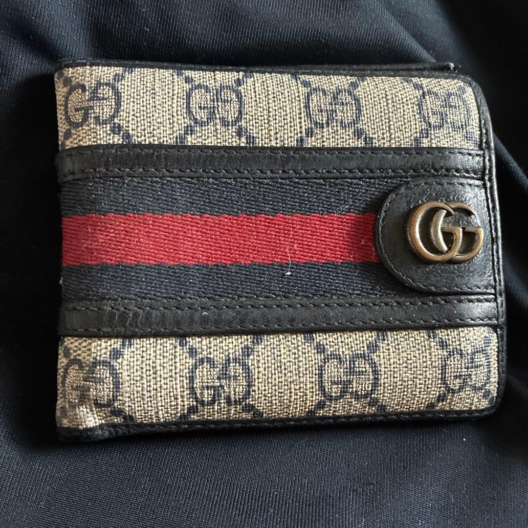 Gucci GGパターン 二つ折り財布
