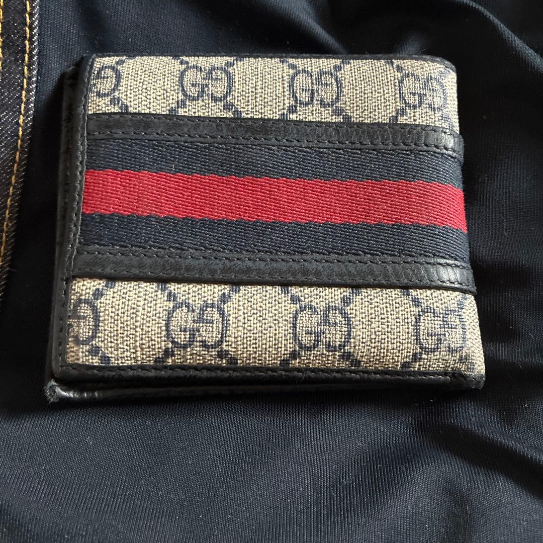 Gucci GGパターン 二つ折り財布