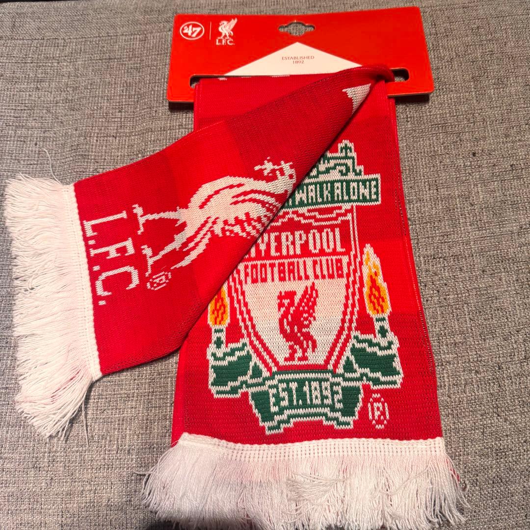 リヴァプール UK製 サッカーマフラー フットボールマフラー