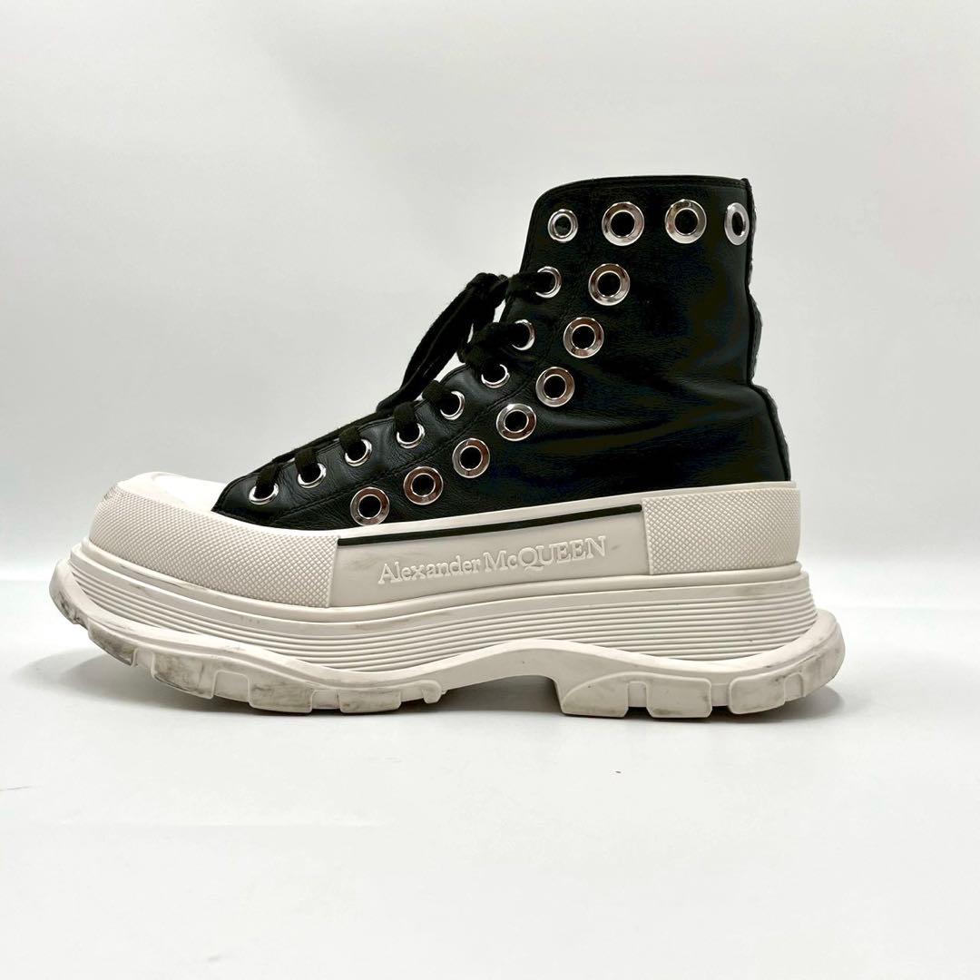 Alexander McQUEEN レザーチャンキー スニーカー ハイカット