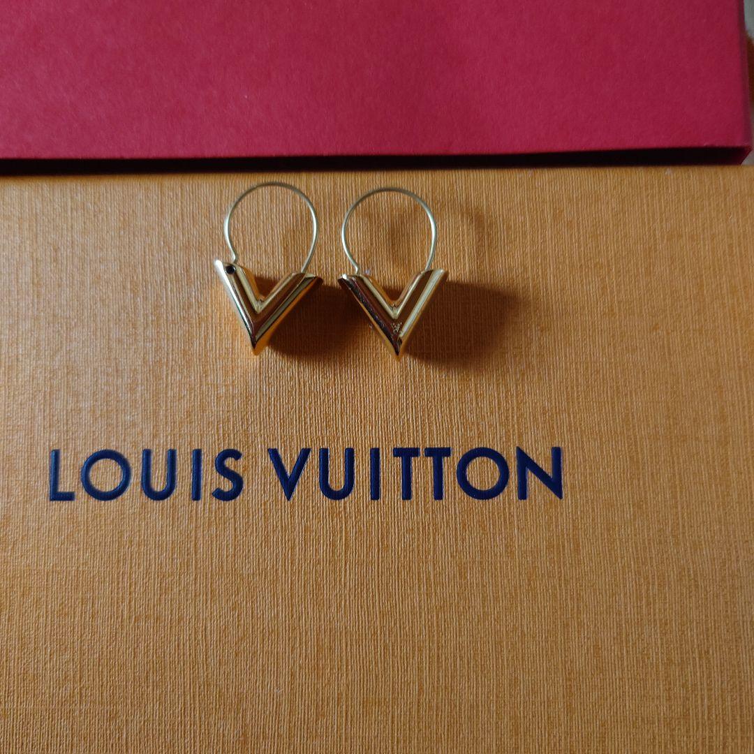 ルイビィトンピアス　エッセンシャルV　M61088 メタルゴールド