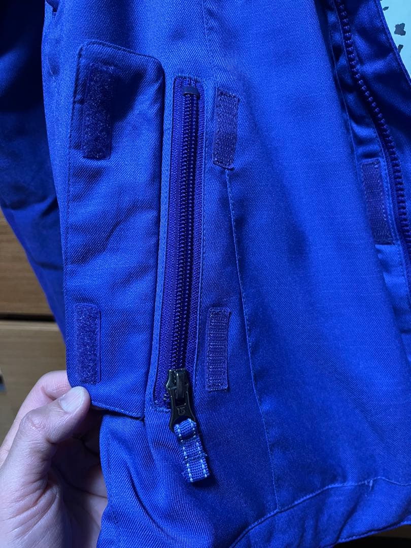 BURTON 紫色 スノーボードウェア フード付き　レディースＬ