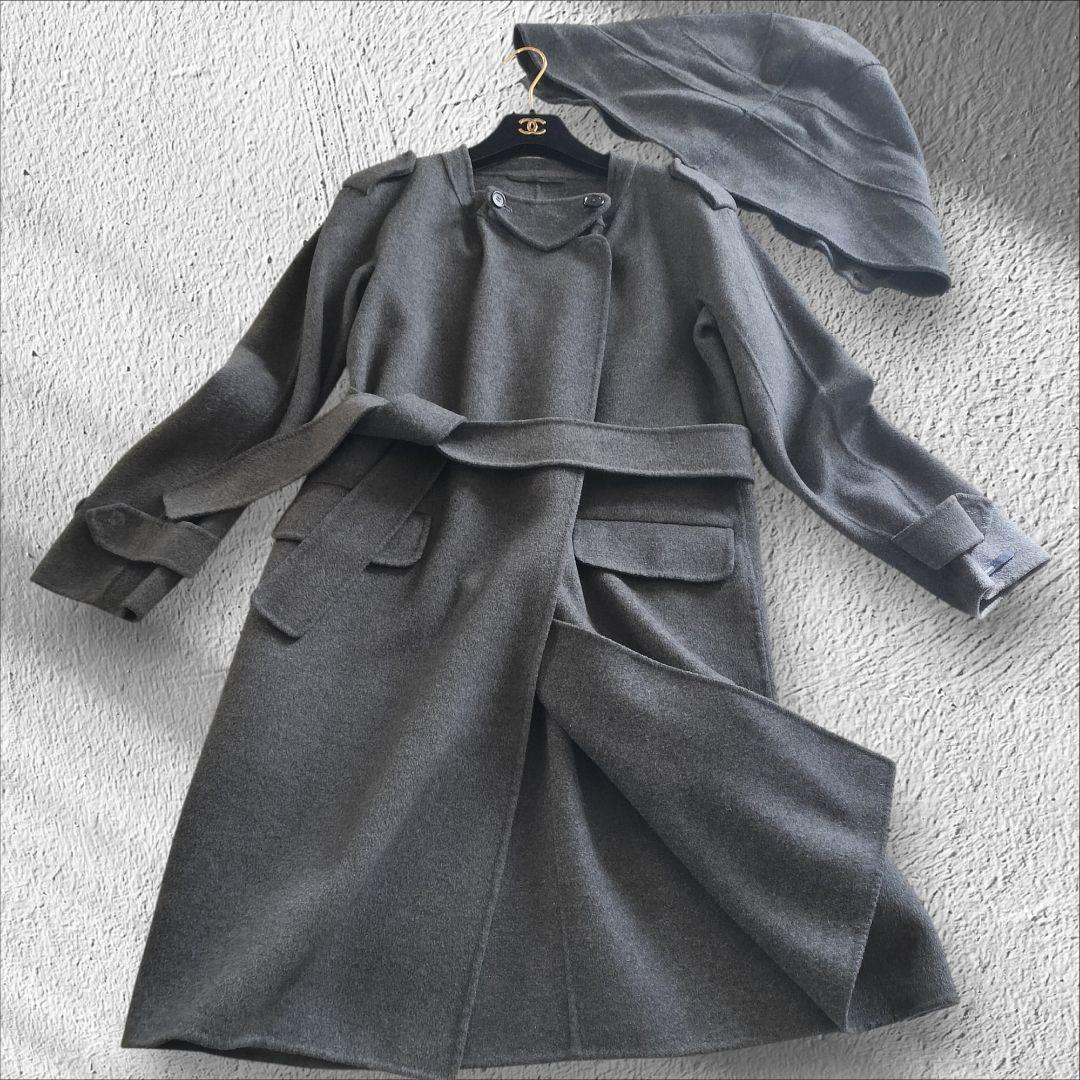 エスマックスマーラＳMax Mara クチートアマーノ ダブルフェイス コート